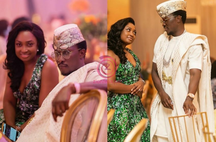 Cheddar And His Beautiful Wife Steal The Show At Stunncust CEO’s Wedding As They Arrived With Full Drip In A RR Wraith (Photos & Video)