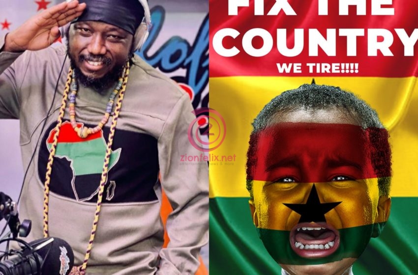 We Have Crooks And Hypocrites In Power! – Blakk Rasta Claims As He Plans #FixTheCountry Demo For 25th May (Video)
