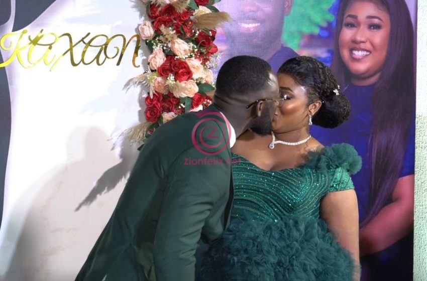 Video: Xandy Kamel And Husband Celebrate First Wedding Anniversary, Renew Wedding Vows