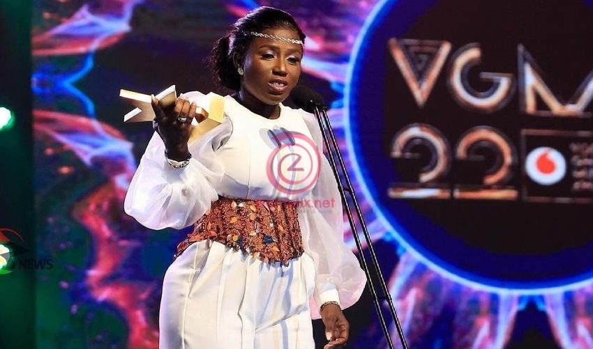 #VGMA22: Diana Antwi Hamilton Beats Tough Competition To Emerge Artiste Of The Year – See Full List Of Winners