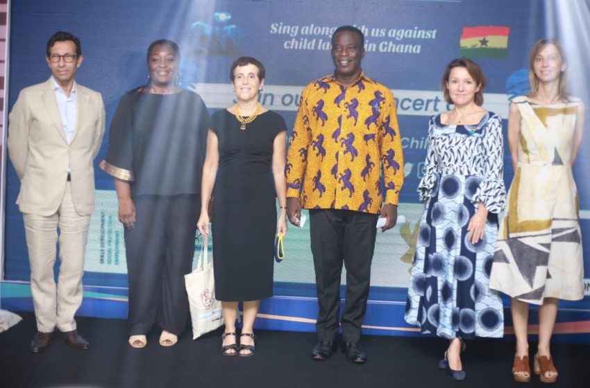 EU Holds Sing Along Concert Against Child Labour