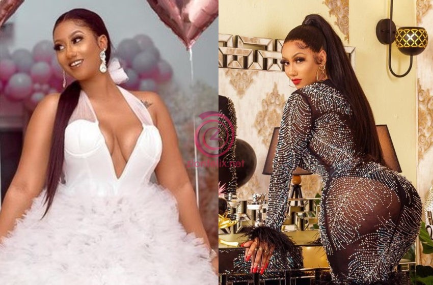 Hajia4Real Shares Stunning See-through And Angelic Photos To Celebrate Her Birthday
