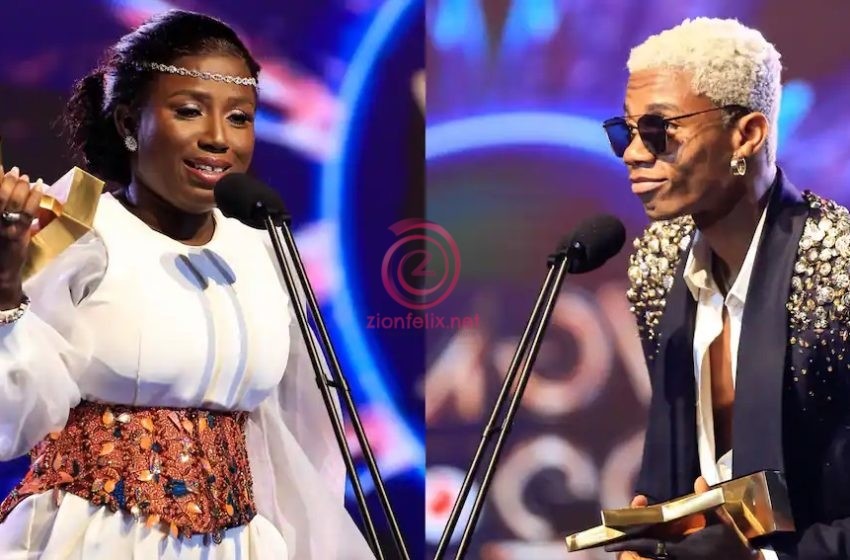 KiDi Plays Diana Hamilton’s ‘Adom’ Song As He Drops Video To React To Trolls After He Failed To Win Artiste Of The Year At #VGMA22 – Video