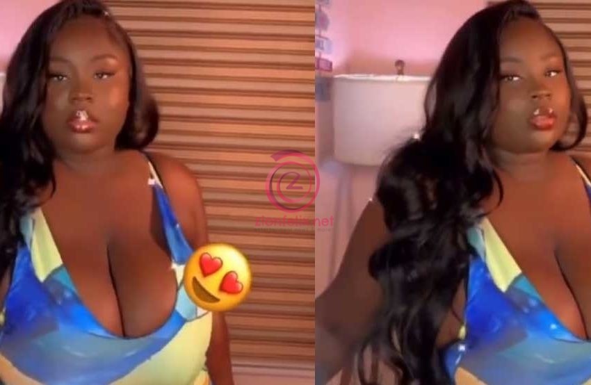Maame Serwaa Makes A Big Comeback To Social Media With A H0t Video Showing Of Her Heavy Front G00dz – Video