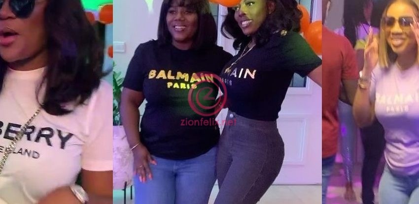 Nana Aba Anamoah Organizers Special And Star-Studded Champagne Party To Mark Her Birthday – See All The Exclusive Videos
