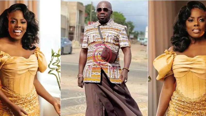 Nana Aba Anamoah’s Baby Daddy, Osebo The Zaraman Shares Sweet Message To Celebrate Her On Her Birthday