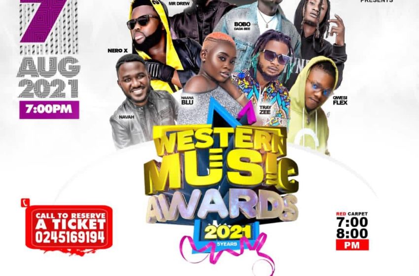 Kofi Bentil, Fameye, DopeNation, Mr Drew And More To Thrill Patrons At Western Music Awards 21