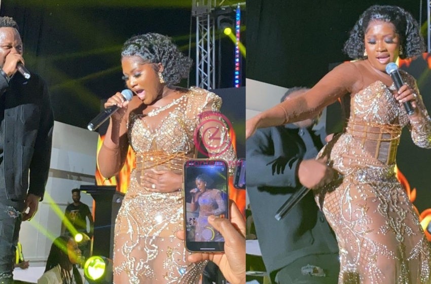 Medikal And Fella Steal Show At Ghana Music Awards UK With A ‘R0mantic’ Performace – Watch Video