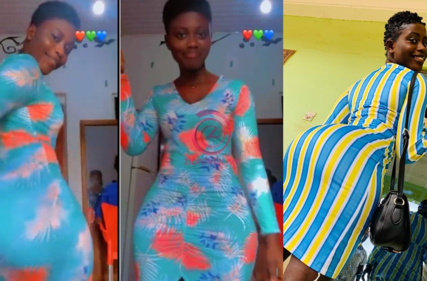 Meet Queen Silla, The SHS Girl Who Is Already Giving Hajia Bintu A Run For Her Money With Her Heavy Back Load – Watch Videos