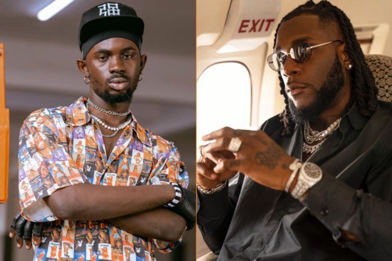 Beautiful Moment : Burna Boy Joins Black Sherif Live  at P2 Lounge for Second Sermon (Official Video) Private Viewing.