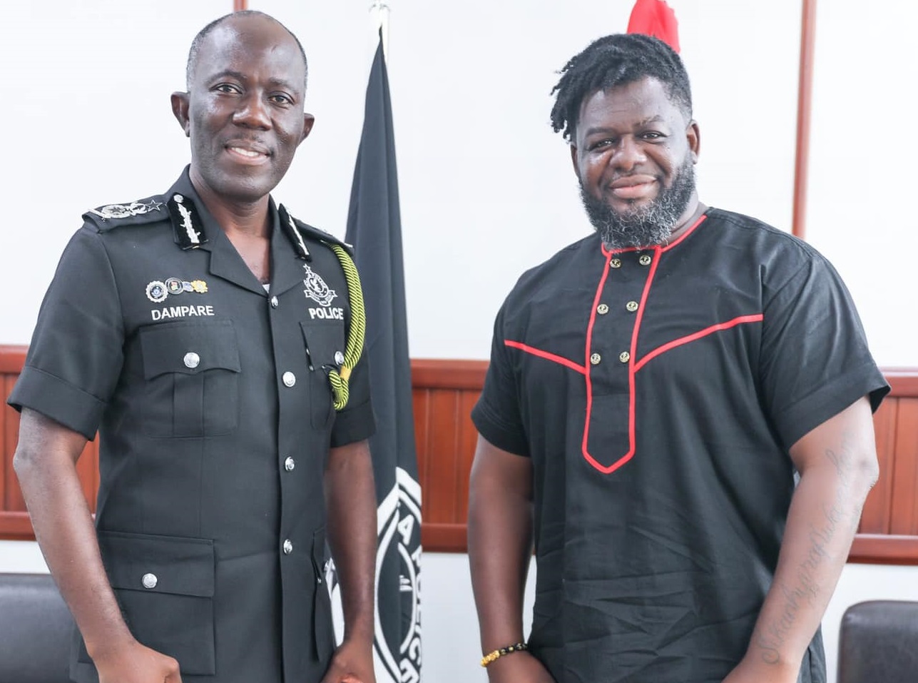 ‘Dr. George Akuffo Dampare Embodies The Phrase Service With Integrity’ – Bullgod Writes After Meeting IGP For This Reason