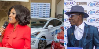 Shatta Wale Thanks Nana Aba Anamoah As She Gifts Him Two Vehicles To Support His ‘Shaxi’ Business