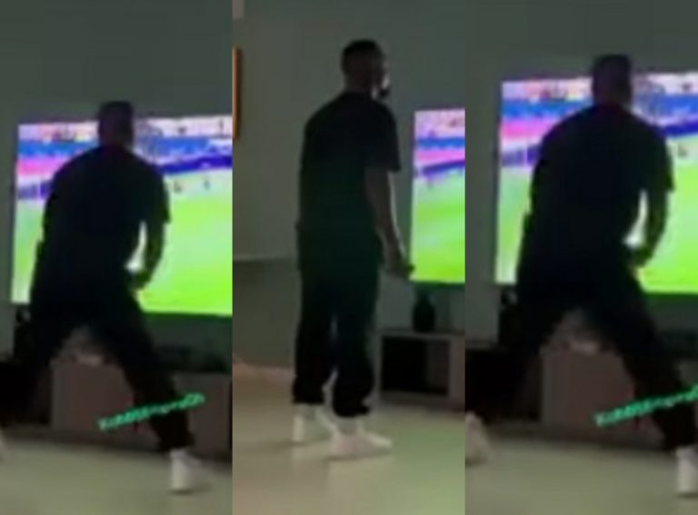 These Reactions From Sarkodie As Black Stars Waste Chances Against Morocco Will Get You Rolling On The Floor (Video)