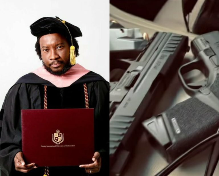 Sonnie Badu Replies Netizen Who Says The Police Would Have Arrested Him If He Had Brandished His Guns In Ghana [+video]