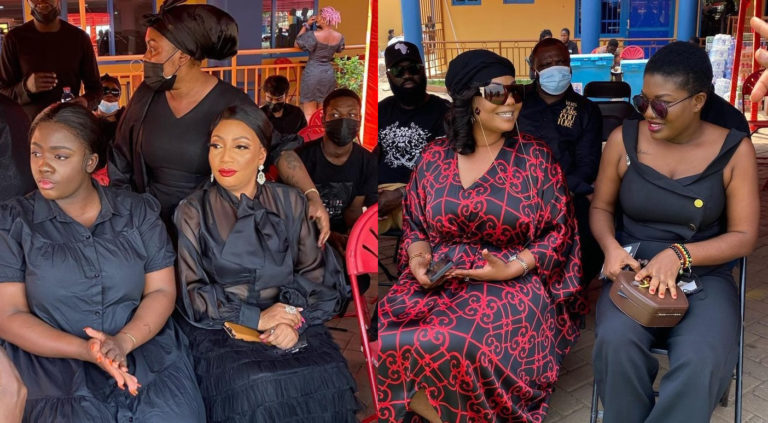 Top Celebrities Attend Afia Schwarzenegger’s Father One-week Observation To Mourn With Her – Videos