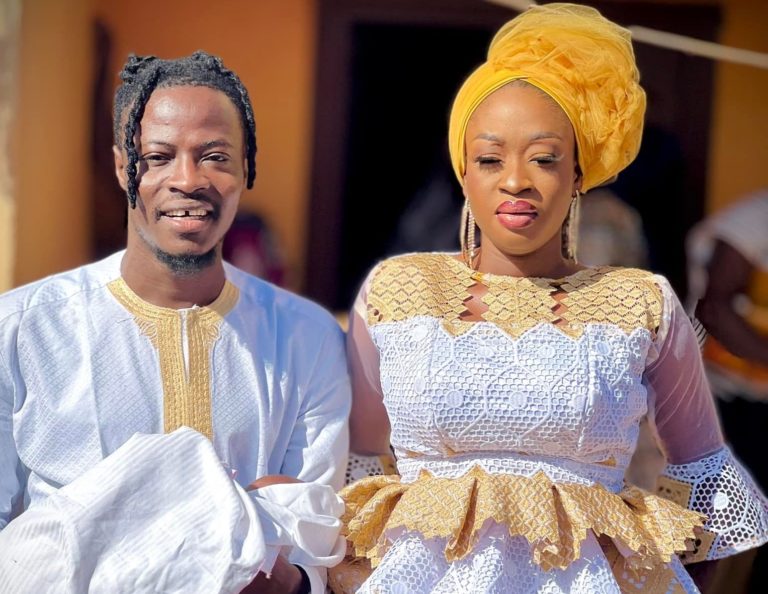 PHOTOS: Fancy Gadam And His Wife Welcome Their Second Child