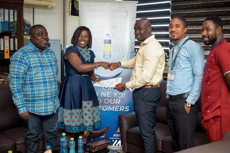 Diana Hamilton Unveiled New Brand Ambassador For Awake Mineral Water