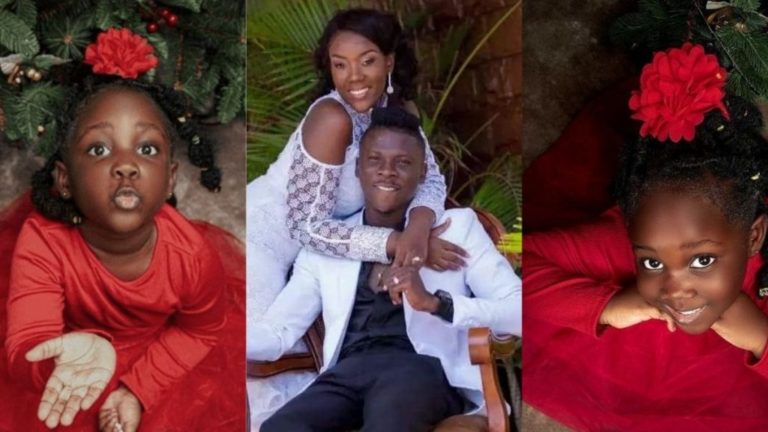 Stonebwoy’s Wife, Dr. Louisa In Shock As Their Daughter Calls Her Daddy ‘Cute Guy’ In New Video