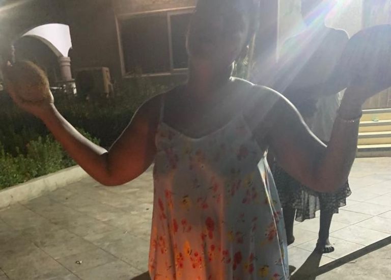 Abena Korkor Goes For Spiritual Deliverance Following Recent Confusion She Caused –  See Photos