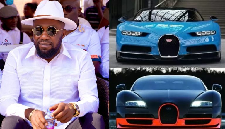 Despite Acquires The Bugatti Chiron Super Sport Worth Over $3Million As His 60th Birthday Gift; His Rich Friends Shout As They See It For The First Time – Watch Video