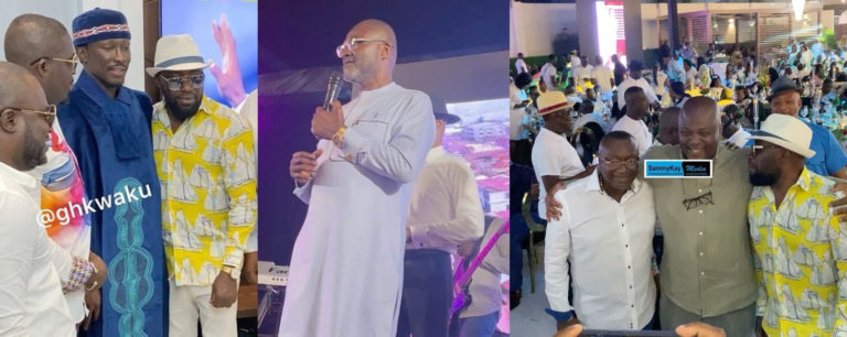 VIDEOS:  Ibrahim Mahama, Kennedy Agyapong, Cheddar, And Other Millionaires Storm Despite’s Plush 60th Birthday Executive Dinner