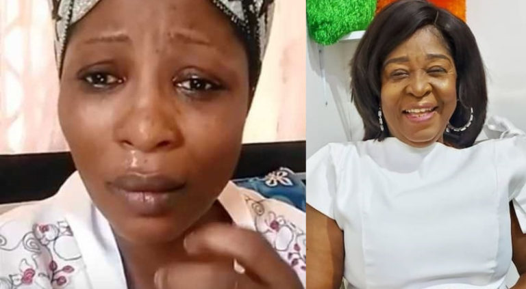 Gloria Sarfo Weeps As She Sadly Loses Her Mother