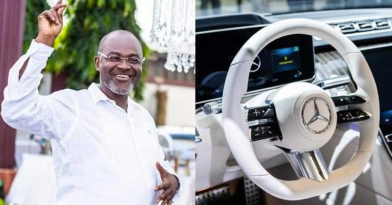 Kennedy Agyapong Confirms Buying A Mercedes Benz Worth $151,000 With Leftover Money From His Brain Tumor Surgery