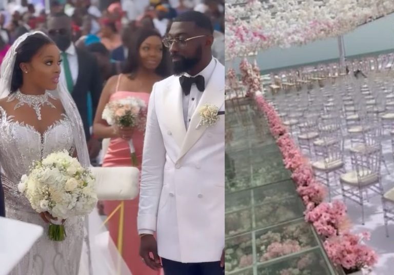 #TheJonesBond: Watch Videos From The Exquisite Beach Wedding Of Ghanaian Millionaire Kojo Jones And His Beautiful Wife