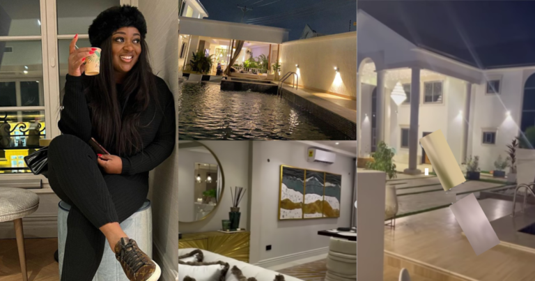 Jackie Appiah’s Plush Mansion Turns Tourist Site As Popular Kumawood Stars Storm The House For Pictures – Watch Video