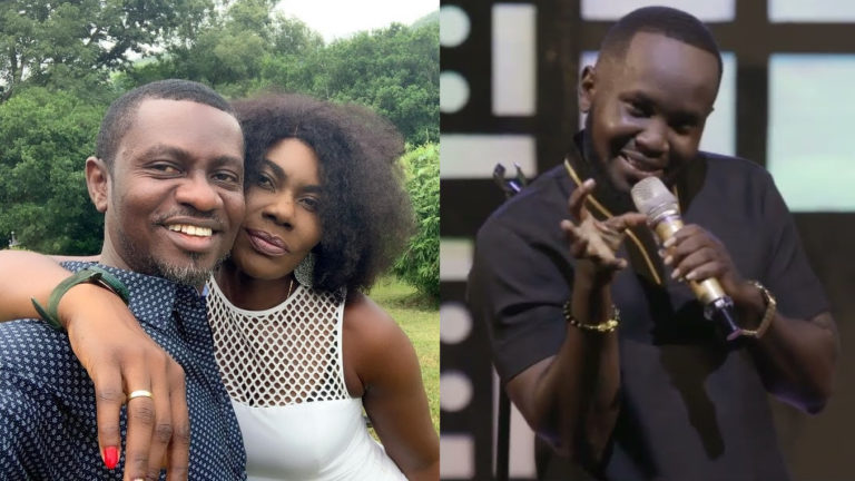 The Wife Of Popular Multimedia Journalist, Israel Laryea Bl@sts Comedian OB Amponsah Over A ‘Silly’ Joke; Netizens Reacts