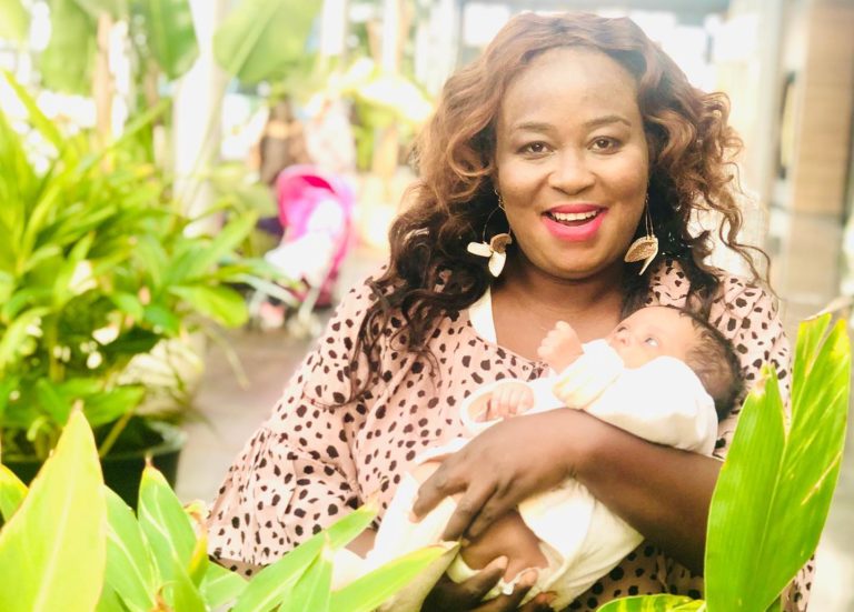 Mimi Andani Shares Adorable Photos Of Her First Child Online After Years Of Trying To Have A Baby