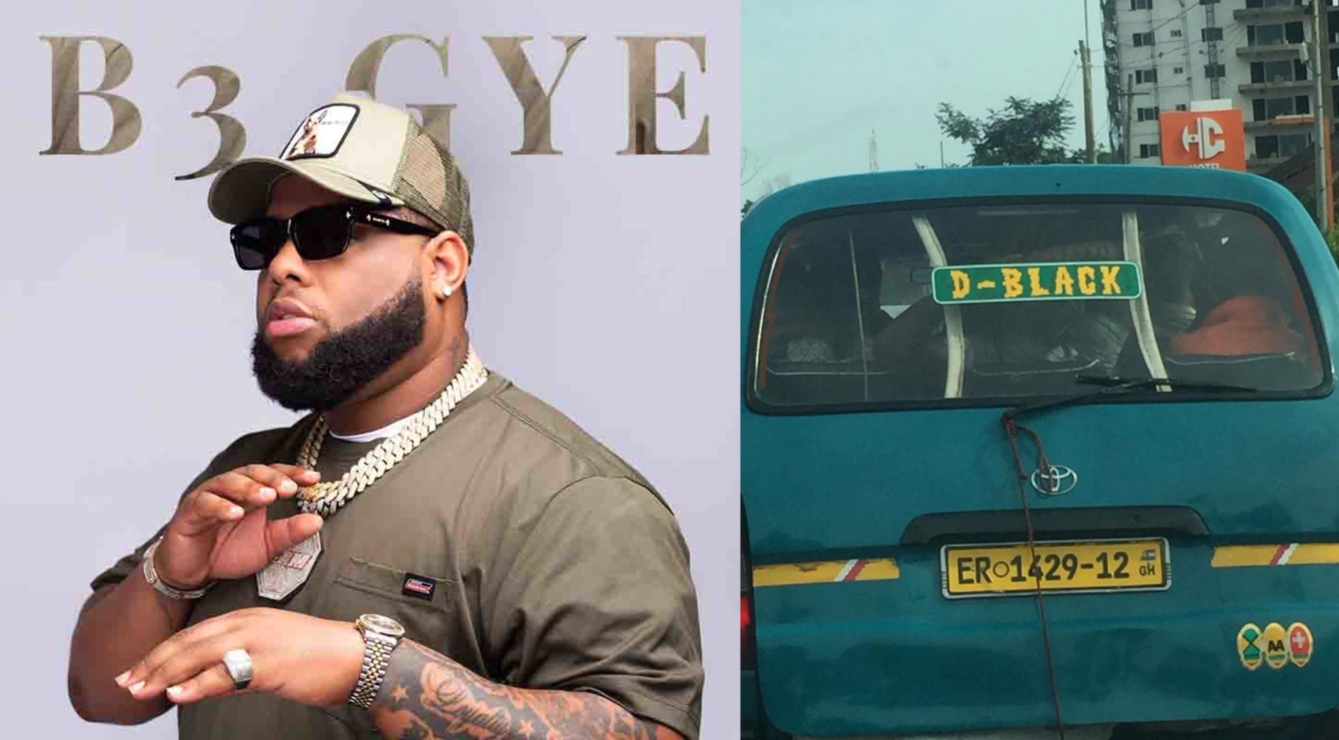 D-Black Challenges Kendrick Lamar As He Drops Photos Of His Name Embossed Boldly On Many ‘Trotros’