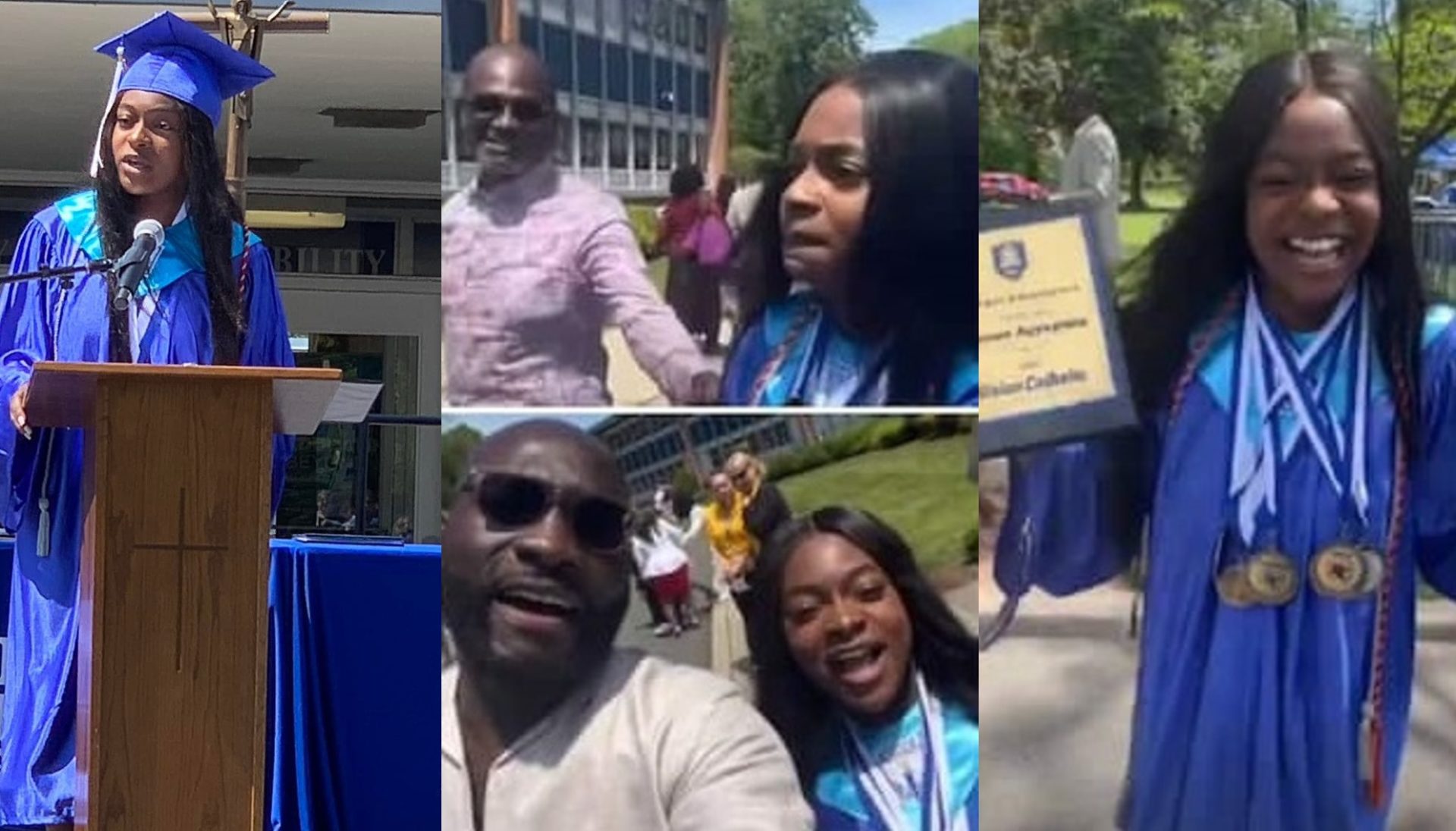 Kennedy Agyapong’s Brilliant Daughter Bags Seven Out Of The Eight Awards As She Graduates From The High School As Valedictorian – Watch Videos