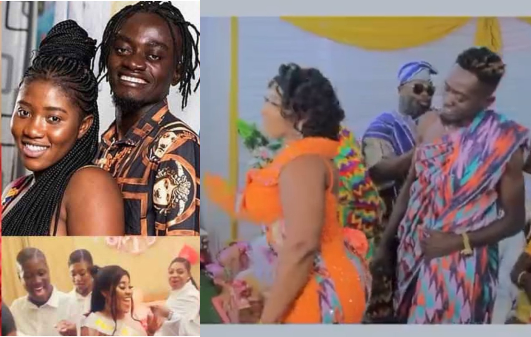Exclusive Video From Lilwin’s Marriage Ceremony To New Baby Mama Hits Online – Watch