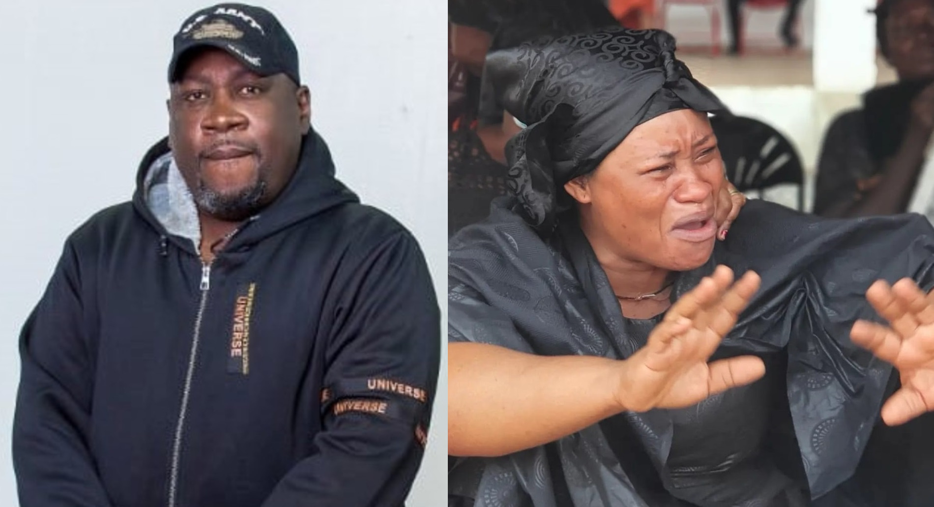 Sad Scenes At The Funeral Of Late Happy FM Presenter, Dr Cann As Wife And Mother Weep Uncontrollably – PHOTOS