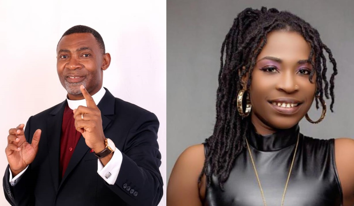 Rev. Lawrence Tetteh Sings AK Songstress’ ‘Jonathan’ Song In Church; Receives Massive Reaction – Watch Video