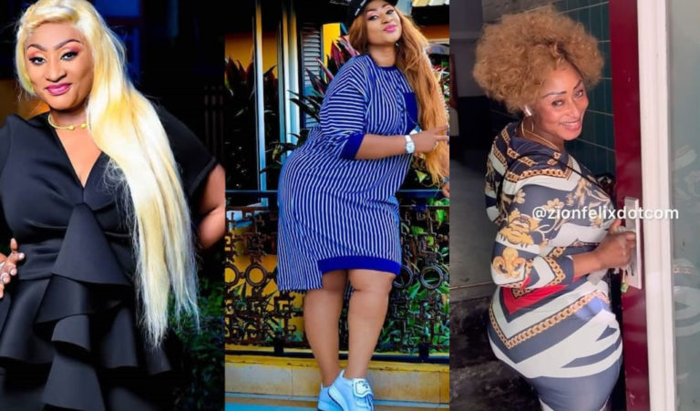 Beautiful ‘Twin’ Sister Of Actress Ellen Kyei White Spotted For The First Time; Her Massive Curves Cause Confusion Online – Watch Video