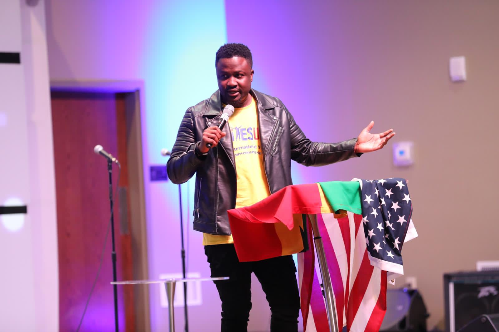 Pastor Brian Amoateng Makes History In The USA With iYES (See Photos)