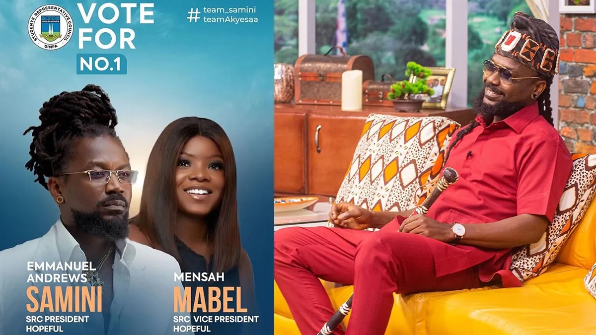 Samini Finally Speaks After Winning GIMPA SRC Presidential Race