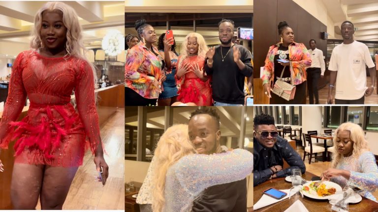 Shugatiti Shows Skin At Her 24th Birthday Dinner (Video)
