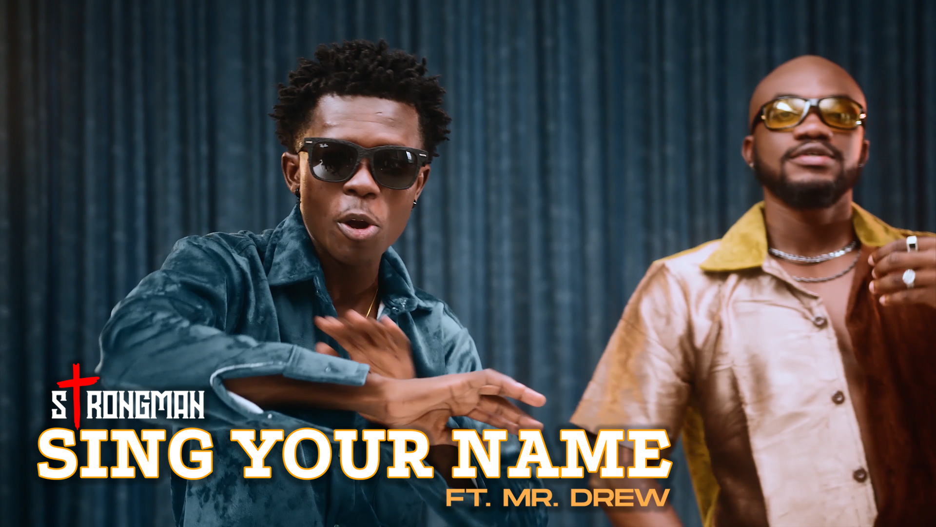 When The Hard Guy Melts For Abiba! Strongman And Mr Drew Out With “Sing Your Name”