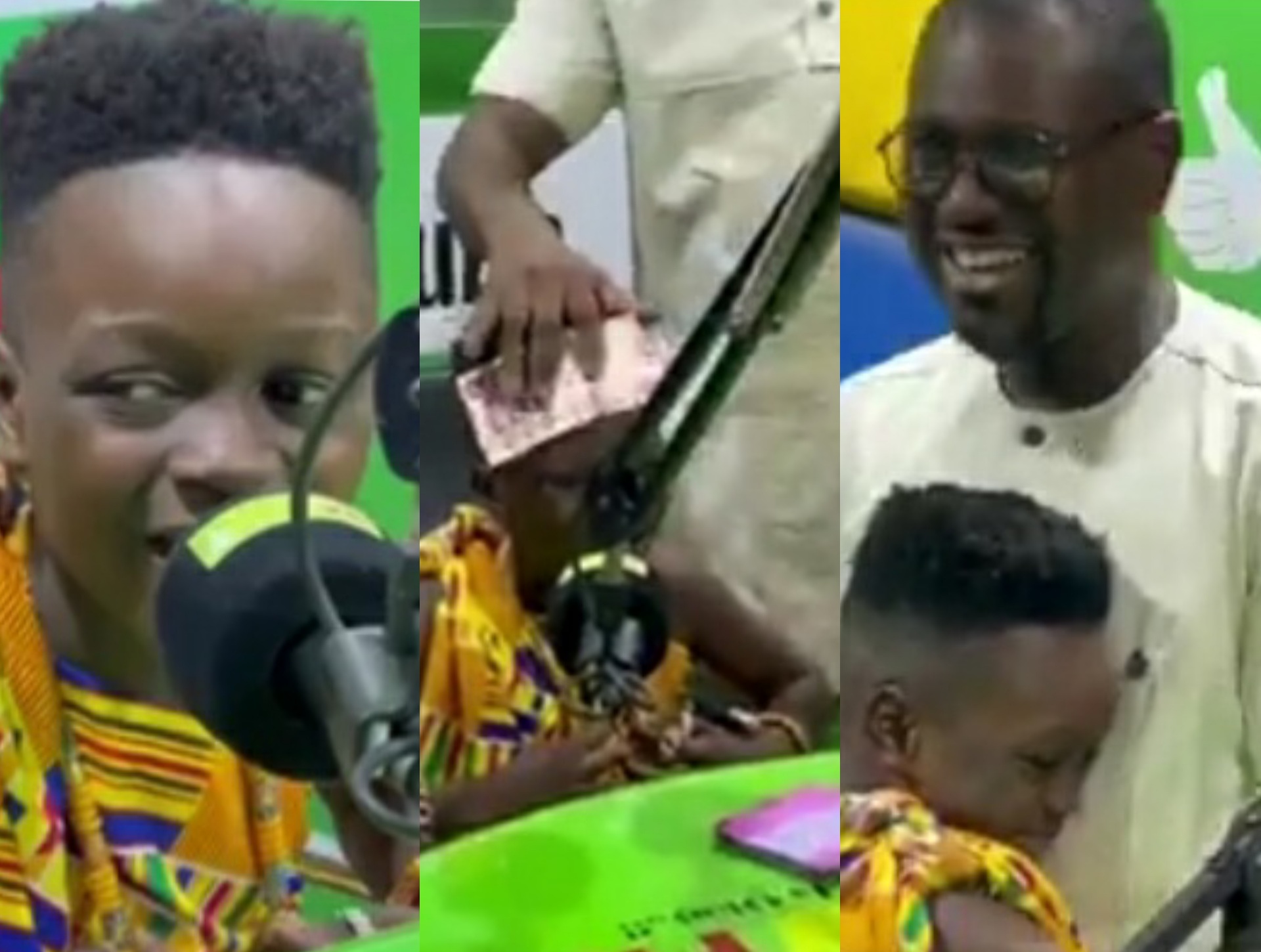 Abeiku Santana splash cash on young music sensation Foto Copy (Video) Fotocopy
