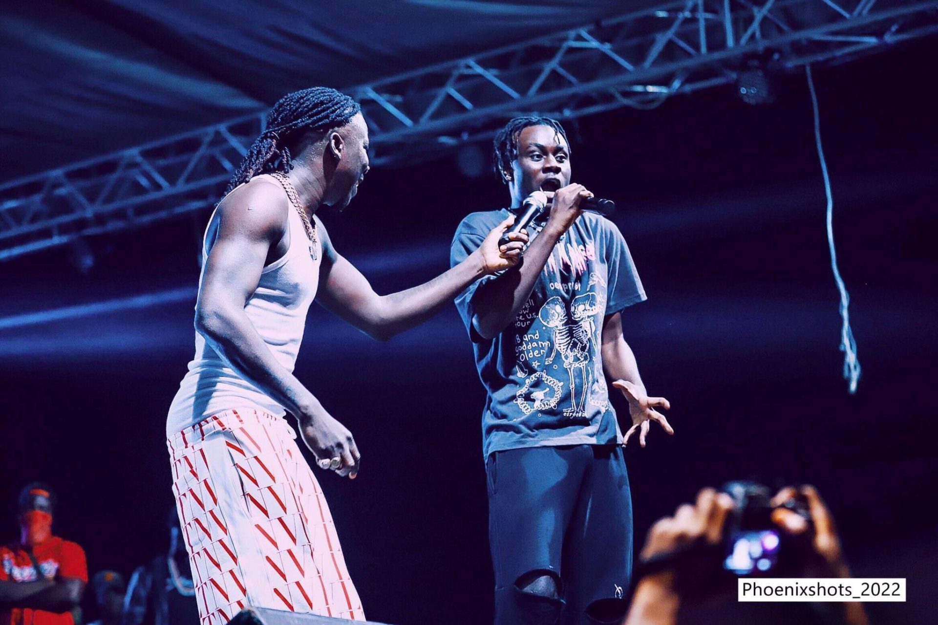 Stonebwoy told me to release an album after hearing my unreleased songs – Larruso Larruso and Stonebwoy