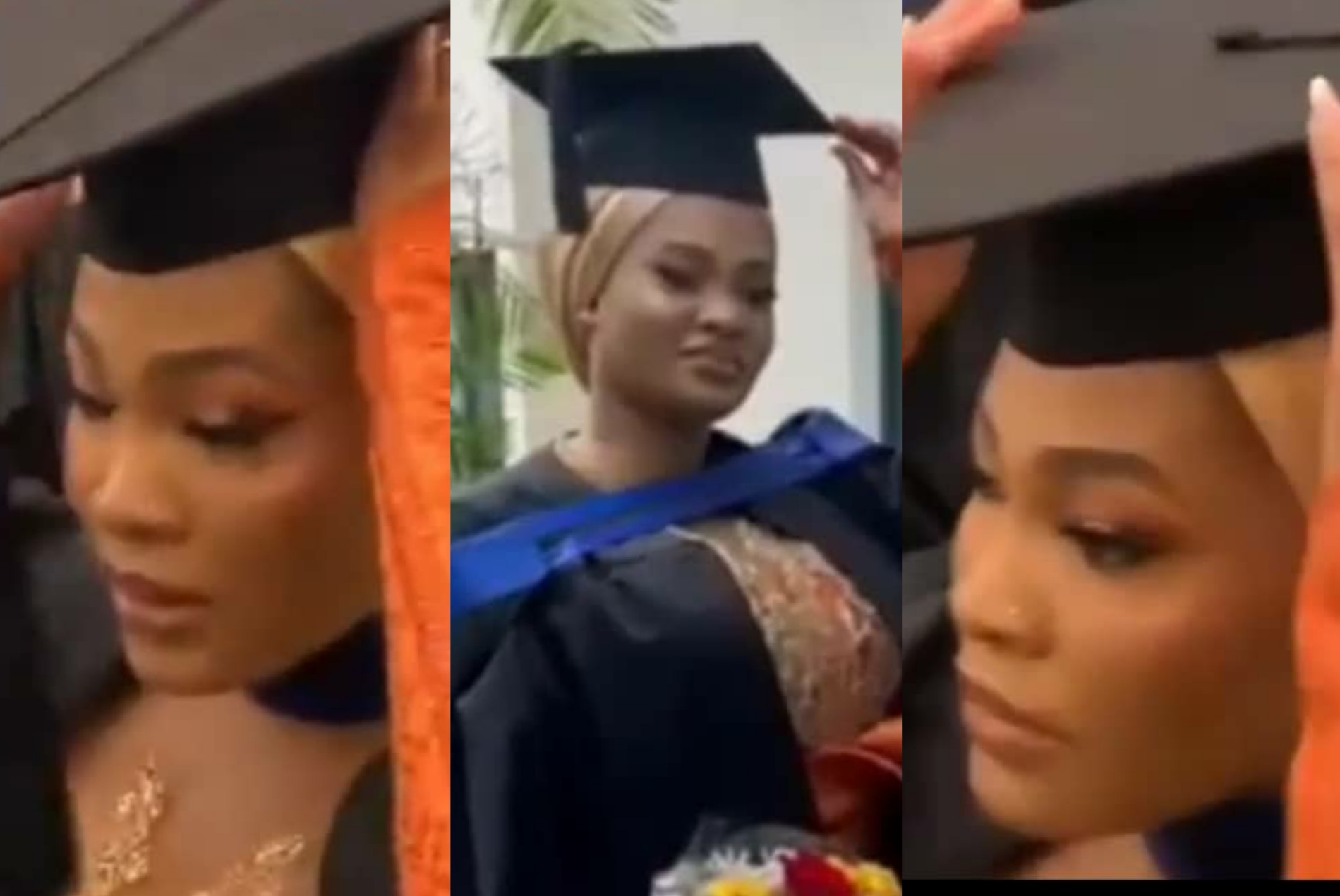 Actress Sinare graduates with a degree from GIMPA (Video) Habiba Sinare education