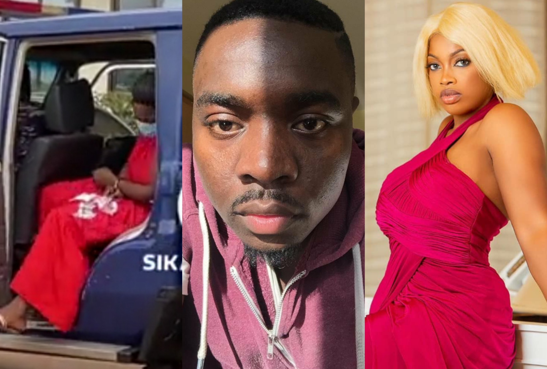 Video: Beautiful Instagram lady who allegedly stabbed “Canadian” boyfriend to death arraigned before Adenta Court Safina Diamond