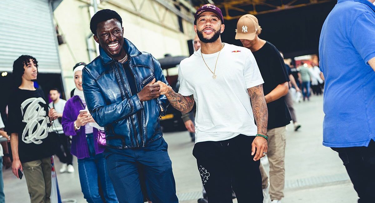 Cheddar Blows Cash As He Chills With Barcelona Star, Memphis Depay – See Photos And Videos
