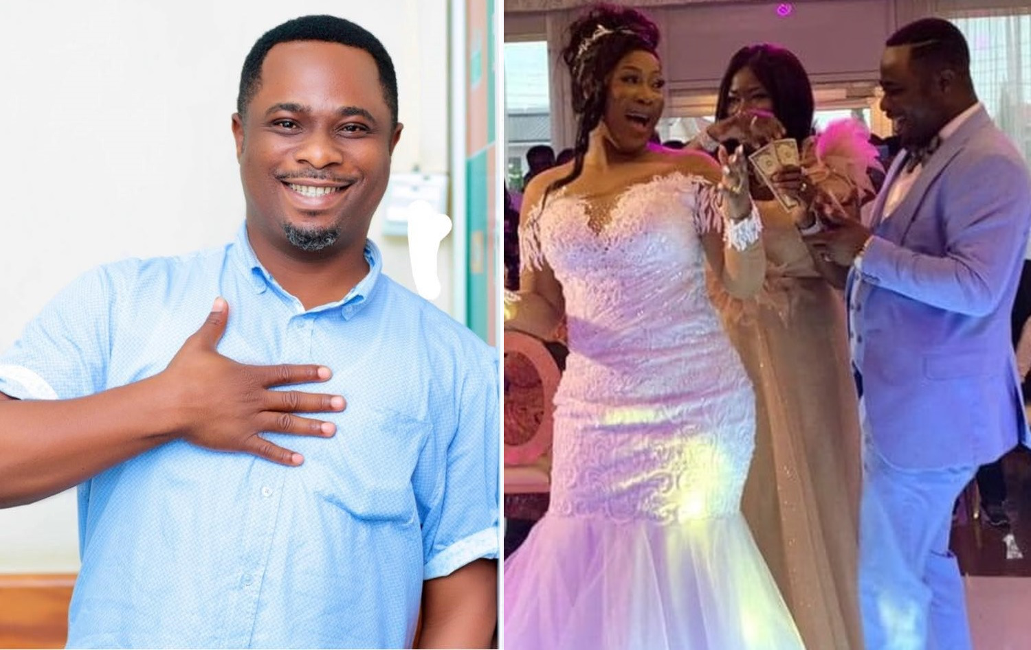 Adom FM’s Papa Bills Finally Marries In A Beautiful Ceremony – See Exclusive Photos