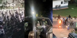 Vi0lent Cl@shes On KNUST Campus Between Students Of Katanga Hall And Conti Causes Serious Damage To Properties – Video