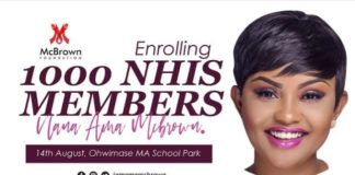 Nana Ama McBrown To Enroll 1000 People Into NHIS