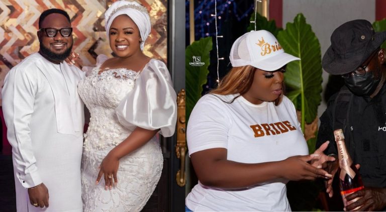 Tracey Boakye Subtly Reacts To Claims That She Served Only Coke And Fanta At Her Wedding With Photos Of The Expensive Wines And Champagnes Served